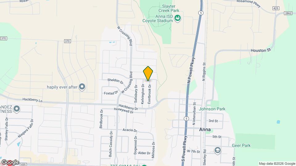 521 Eastbrook Dr Mapa y Detalles de la Ubicación