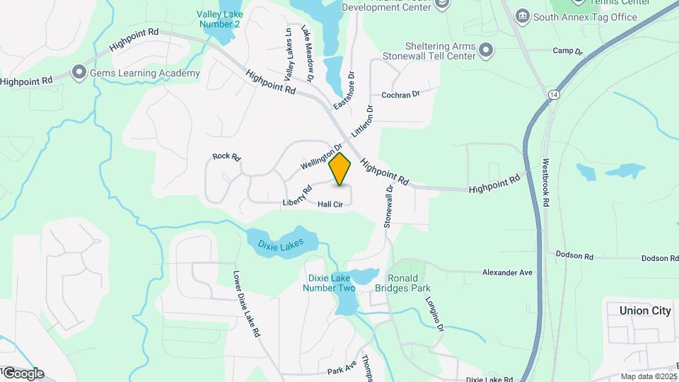 5391 Hall Cir Map and Location Details