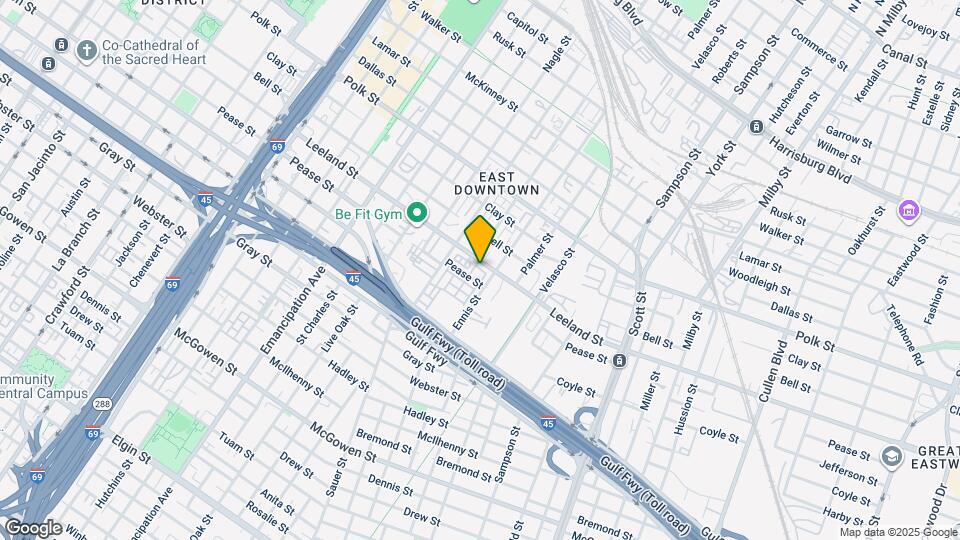 2906 Leeland St Map and Location Details