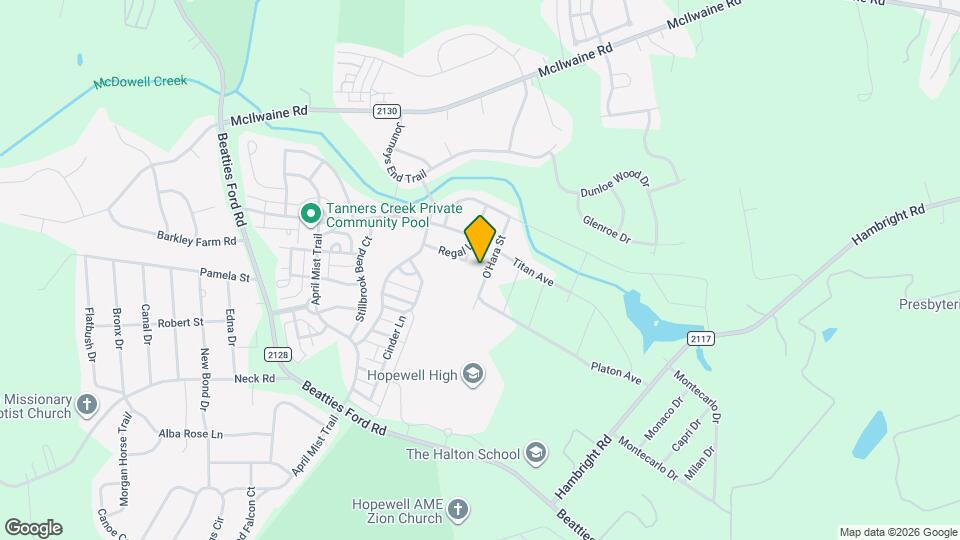 7429 O'Hara St Map and Location Details