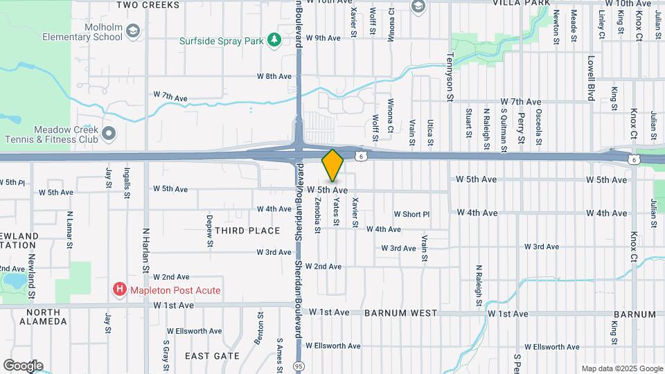 501 Yates St Mapa y Detalles de la Ubicación