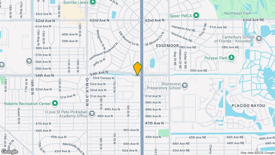 5388 4th St N, Unit 109 Mapa y Detalles de la Ubicación