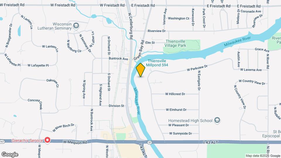 11539 N Parkview Dr Map and Location Details