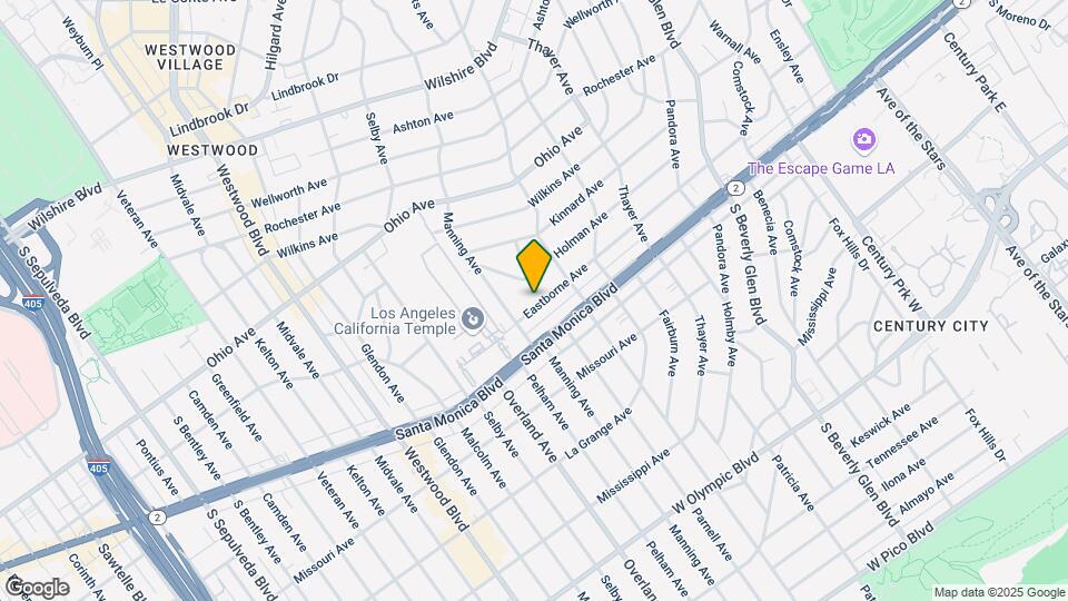 10639 Eastborne Ave Map and Location Details