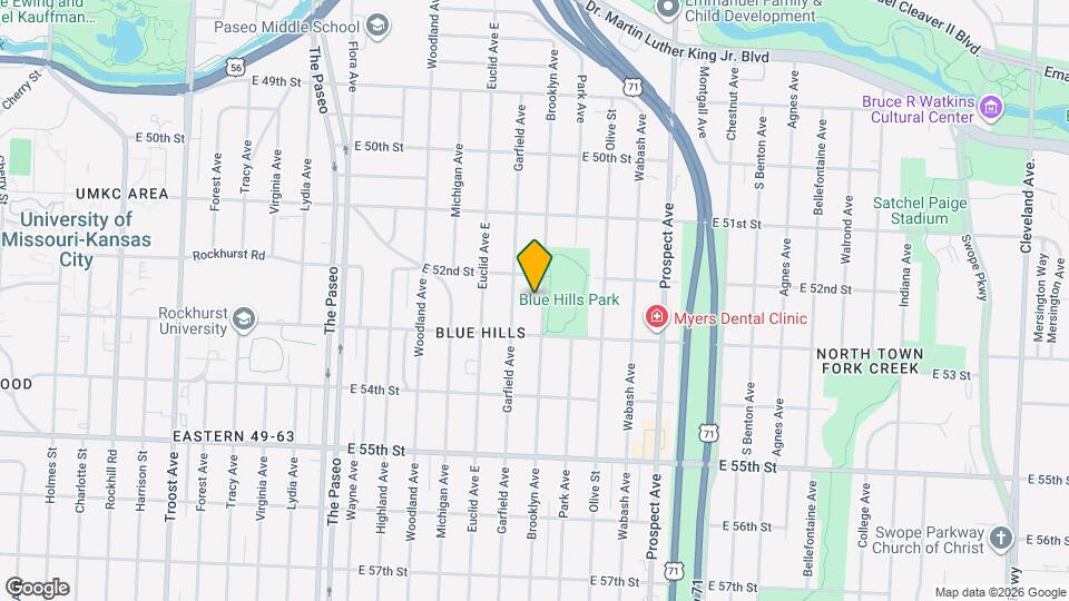 5218 Brooklyn Ave Mapa y Detalles de la Ubicación