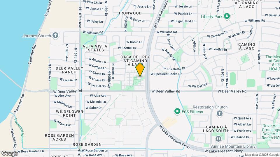 22023 N 102nd Ln Map and Location Details