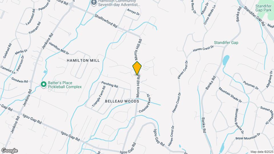 2127 Morris Hill Rd Map and Location Details