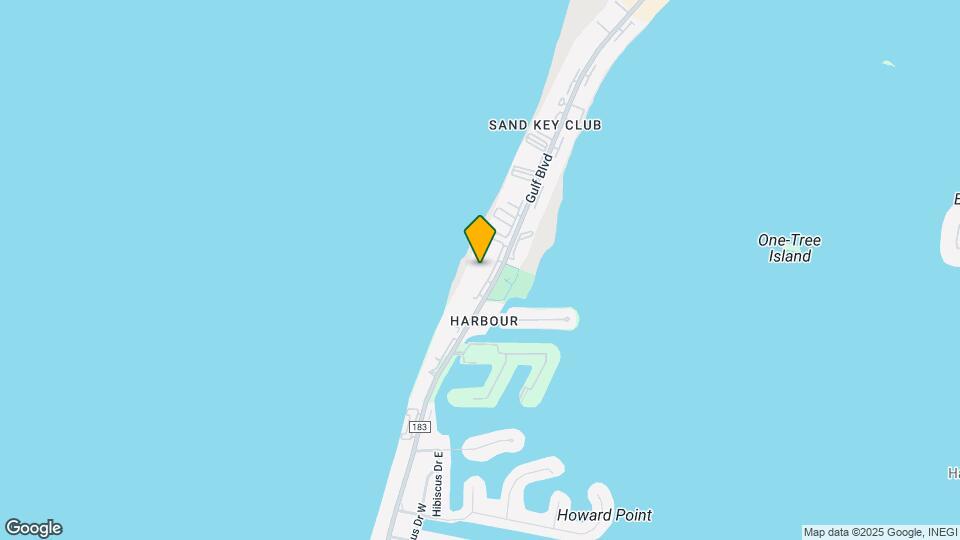 1540 Gulf Blvd Map and Location Details