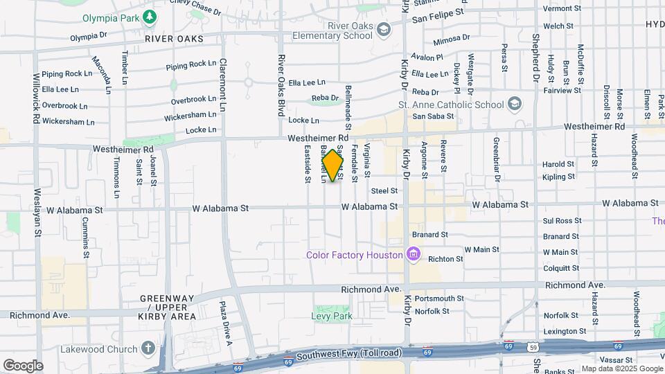 2901 Bammel Ln Map and Location Details