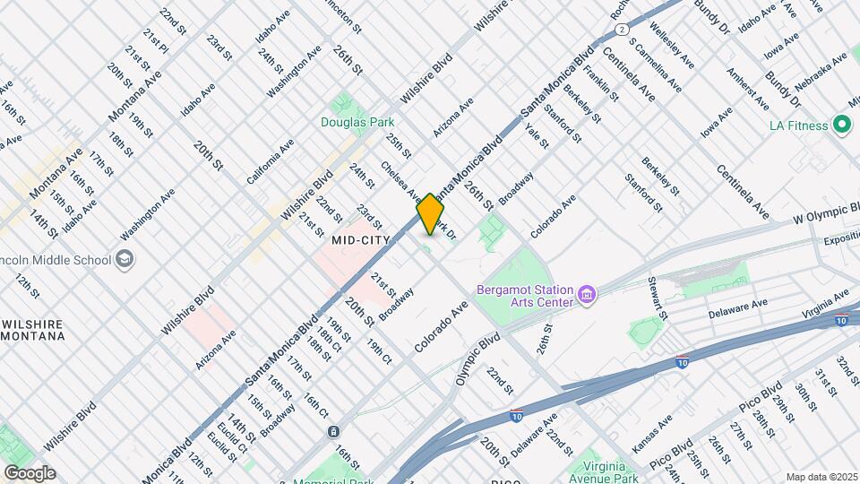 1434 24th St Map and Location Details