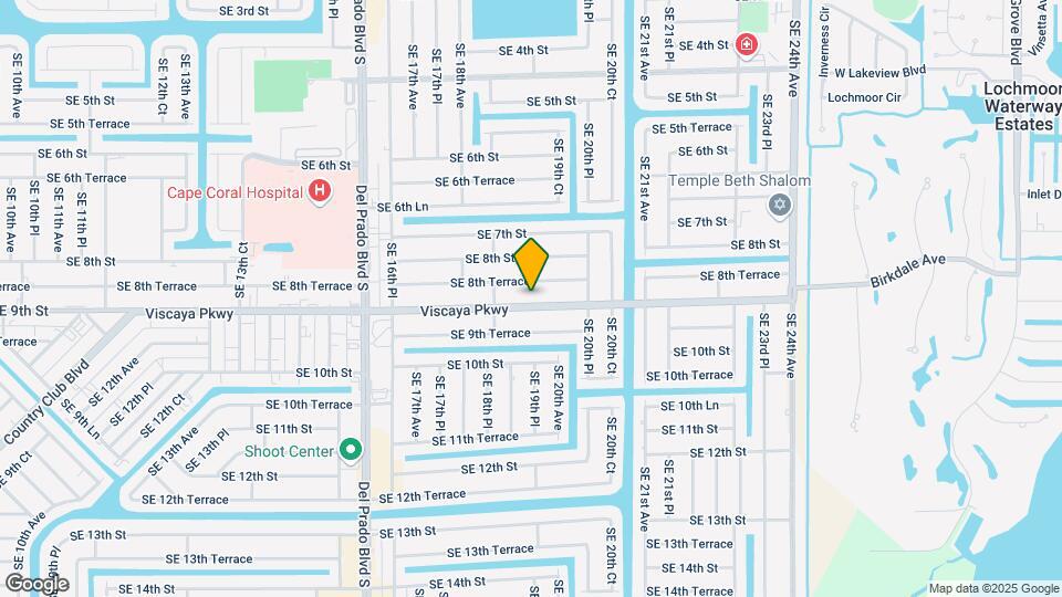 1913 Viscaya Pkwy Map and Location Details