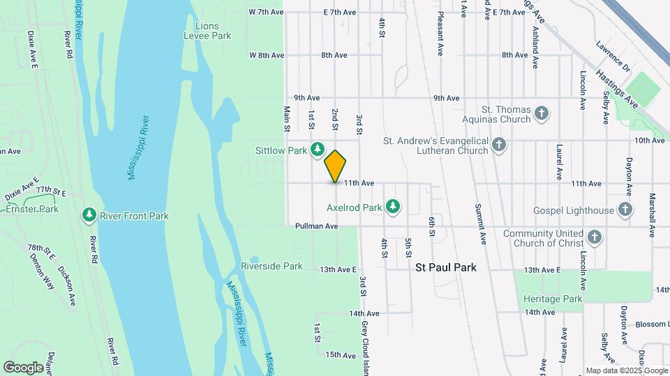1134 2nd Street Map and Location Details