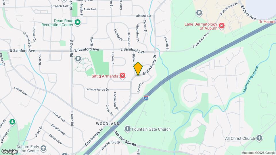 1180 E University Dr Map and Location Details