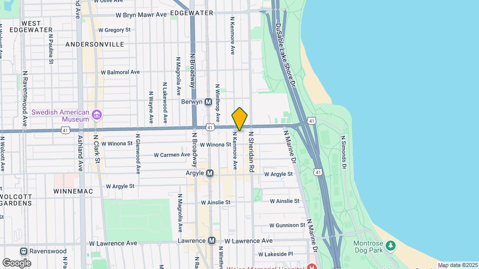 2315 N Southport Ave, Unit 3F Mapa y Detalles de la Ubicación
