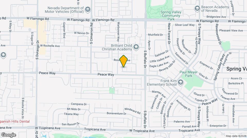 4456 Wellsboro St Map and Location Details