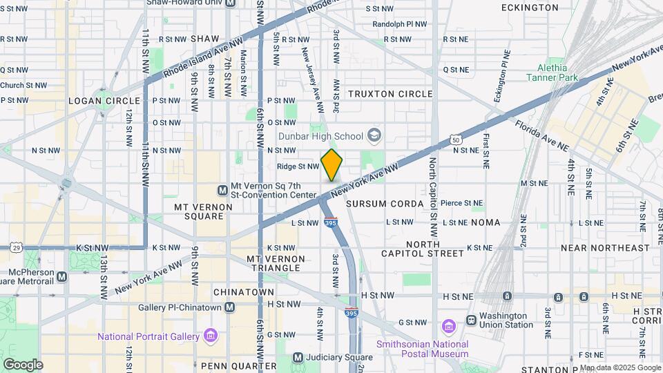 302 M St NW Map and Location Details