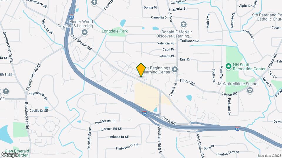 1893 South Hampton Ln SE Map and Location Details