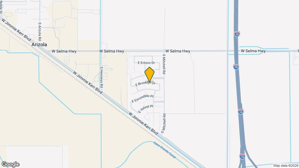 2055 E Brooklyn Dr Map and Location Details