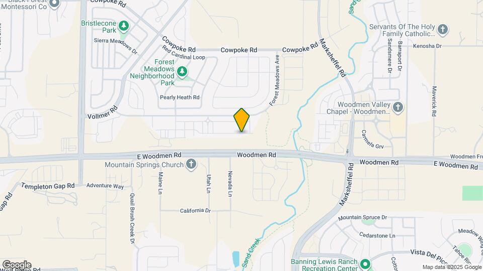 7773 Sand Lake Heights Map and Location Details