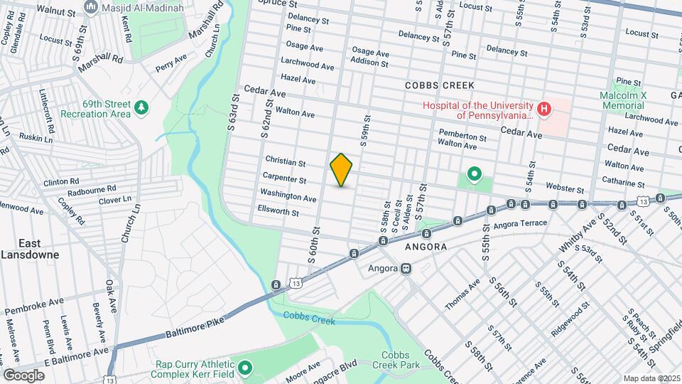 5924 Carpenter St Map and Location Details