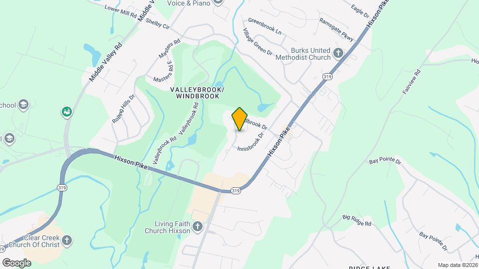 1322 Windbrook Dr Mapa y Detalles de la Ubicación