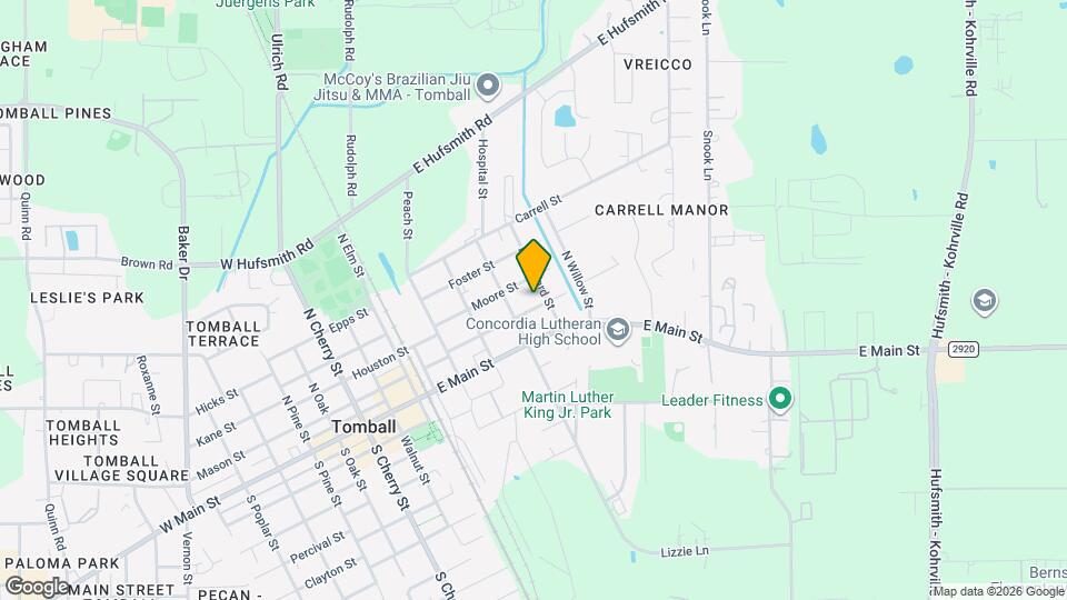 414 Texas St Map and Location Details