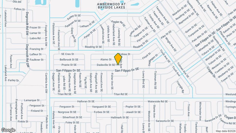 486 Dadeville St SE Map and Location Details