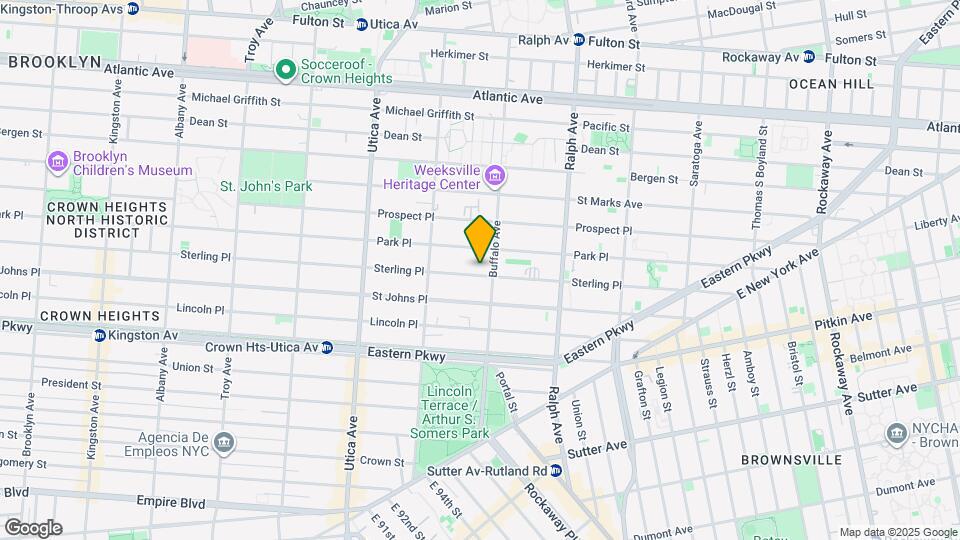 2-Bed, 1-Bath Duplex | Pet-Friendly | No Broker Fee Map and Location Details