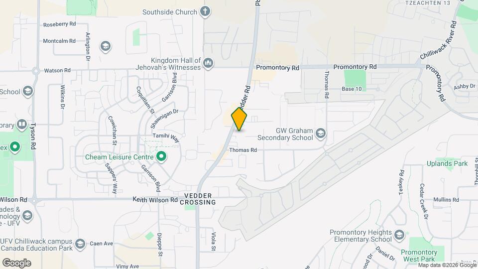 Centre Point Map and Location Details