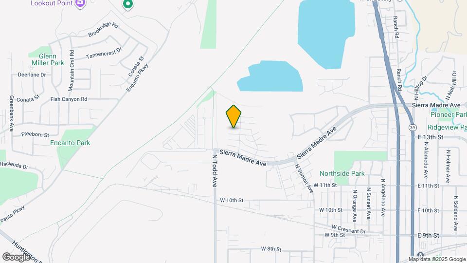 1170 W Calle de la Luna, Unit Apt 1 Map and Location Details