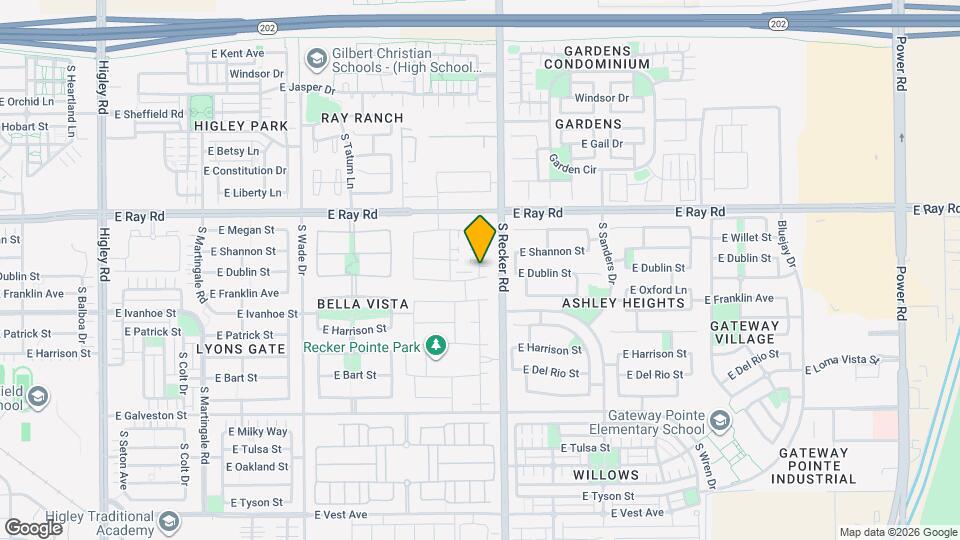 1963 S Follett Way Map and Location Details