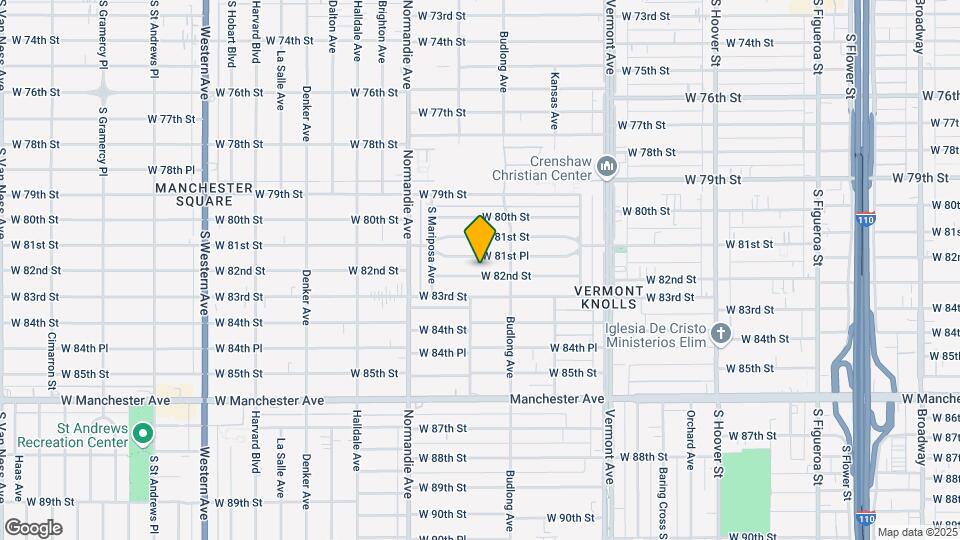 1235 W 82nd St Map and Location Details