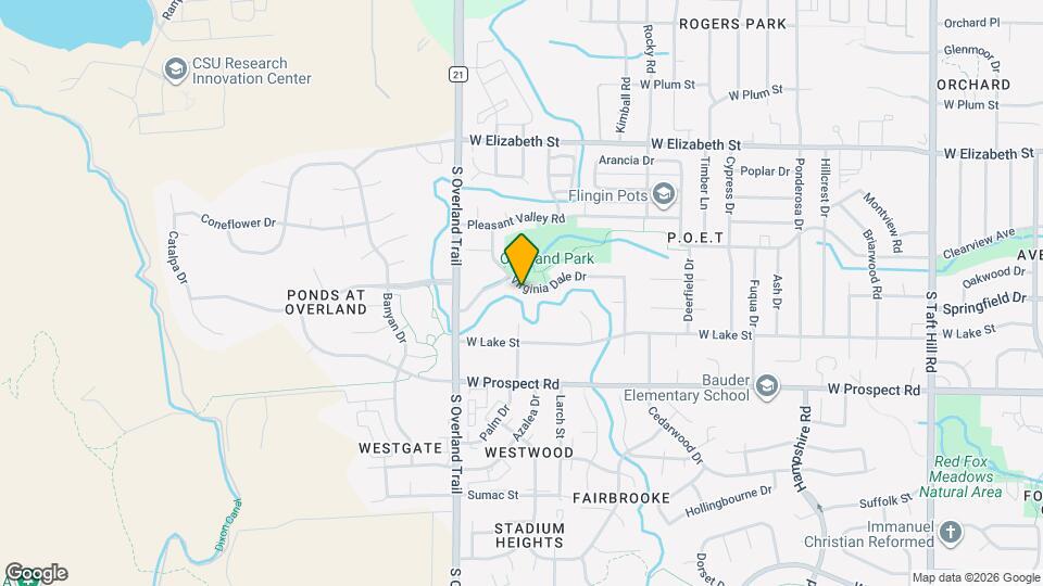 2931 Virginia Dale Dr Map and Location Details