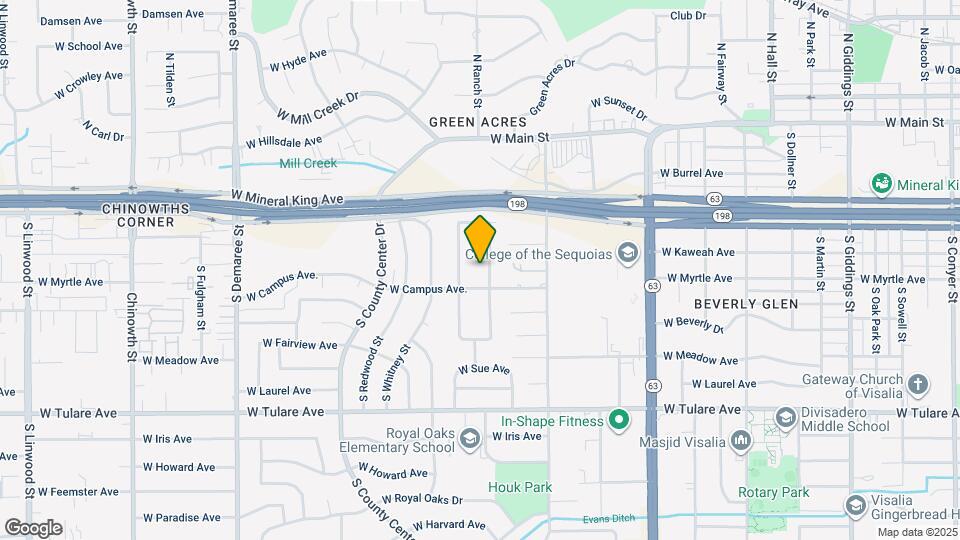 611 S Verde Vista St Map and Location Details