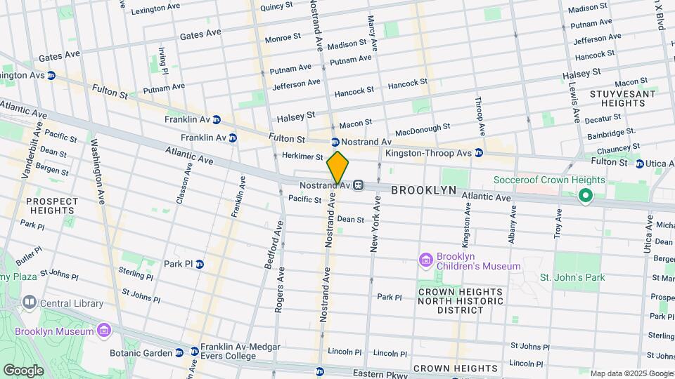 1306 Atlantic Ave Mapa y Detalles de la Ubicación