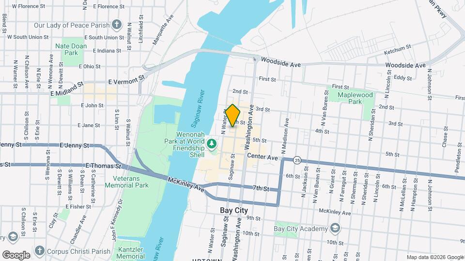 903 Saginaw St, Unit Loft A Map and Location Details