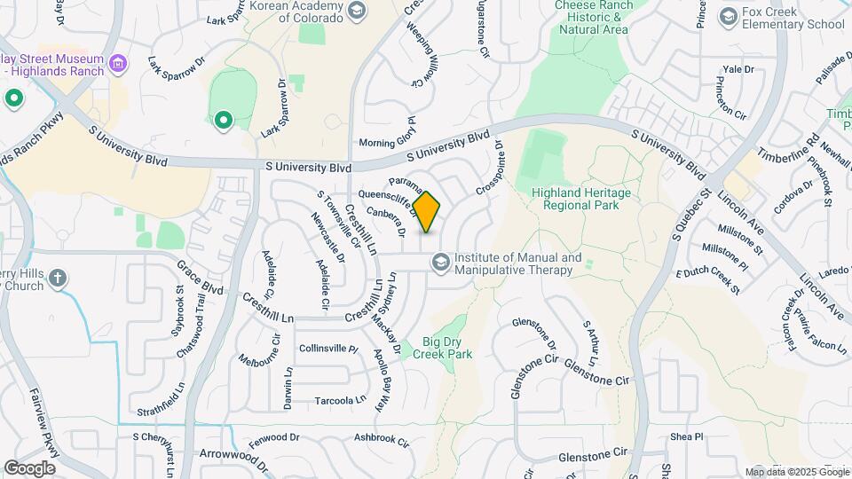 9724 Queenscliffe Dr Map and Location Details