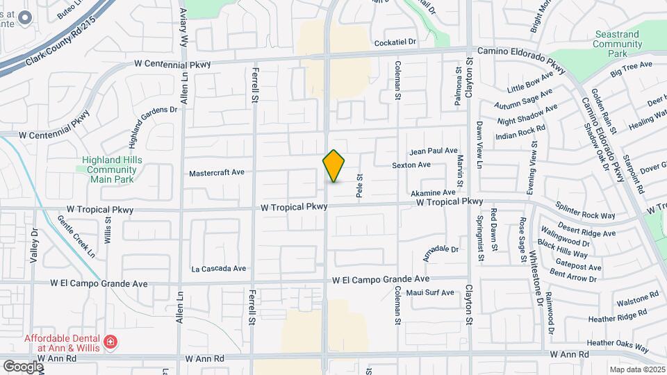 2733 Fern Forest Ct Map and Location Details