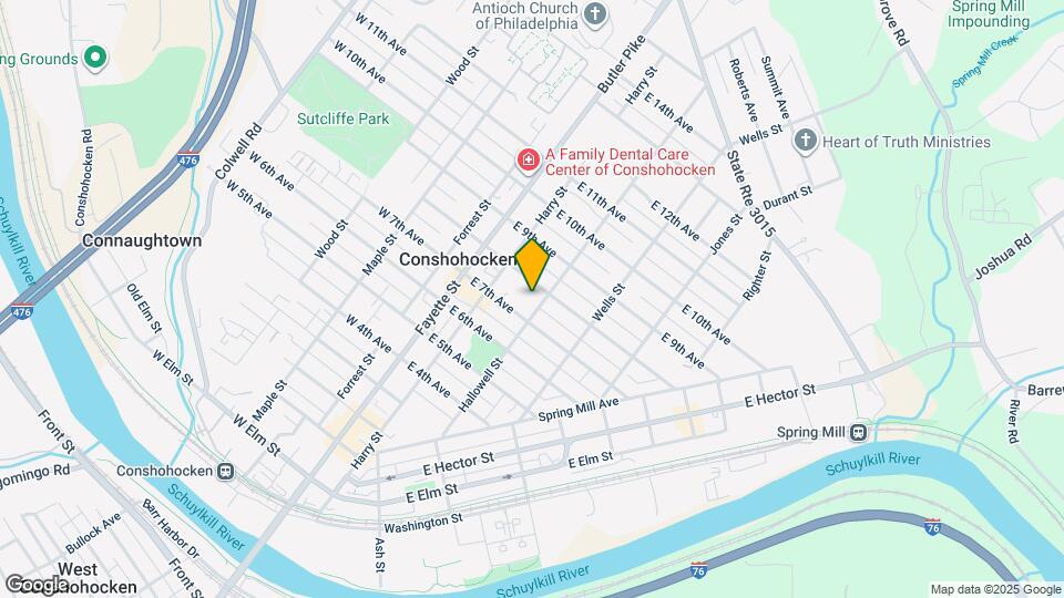 715 Hallowell St Mapa y Detalles de la Ubicación
