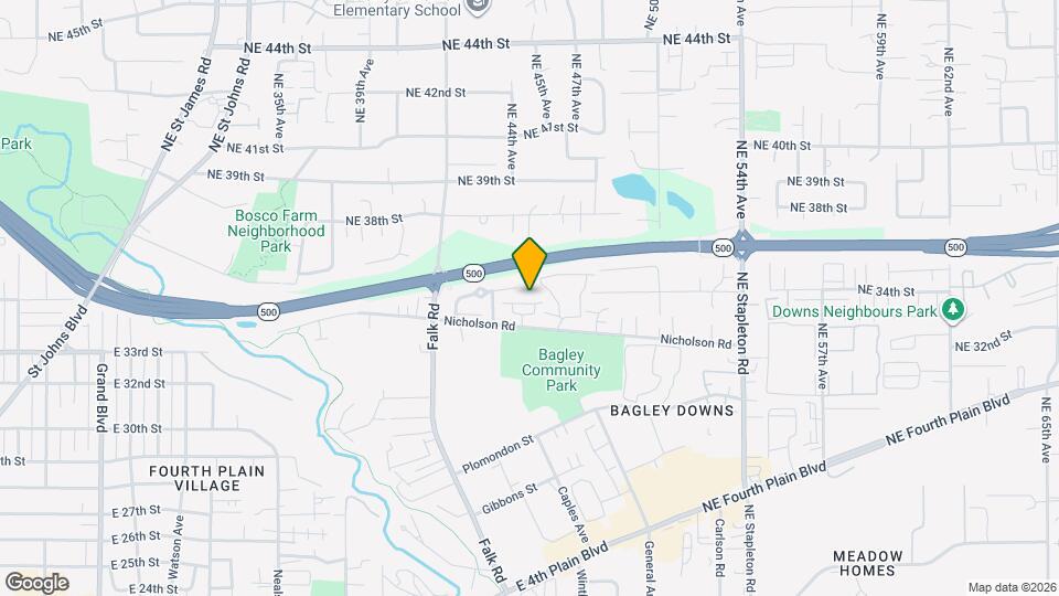 4452 NE Nicholson Loop Map and Location Details