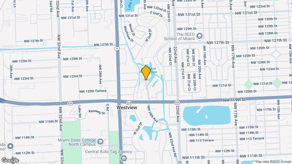 12583 NW 24th Ave Map and Location Details