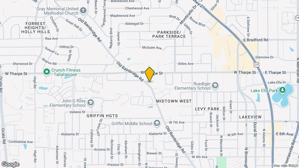 1625 Old Bainbridge Rd Map and Location Details