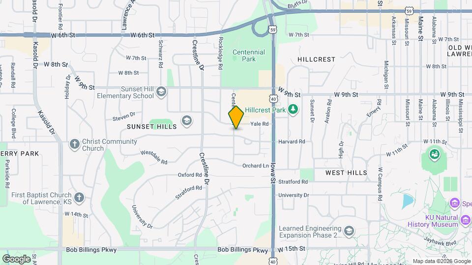 2326 Harvard Rd Map and Location Details