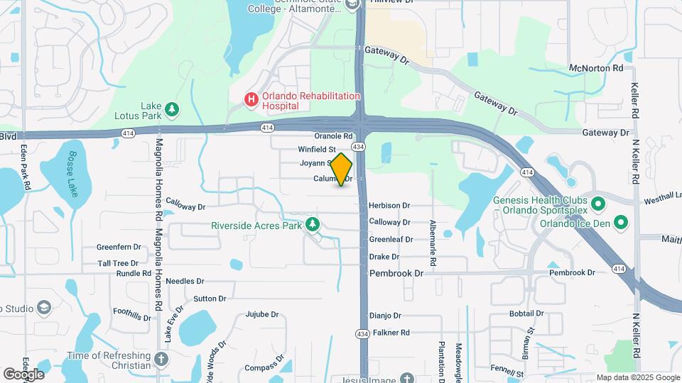 2825 Whistlewood Dr Map and Location Details