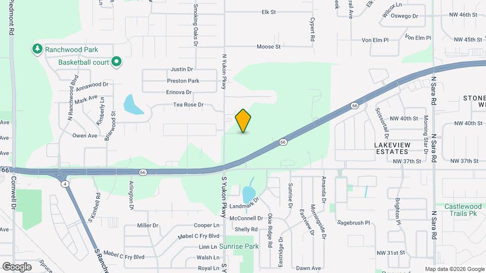 1116 Ashton Ln Map and Location Details