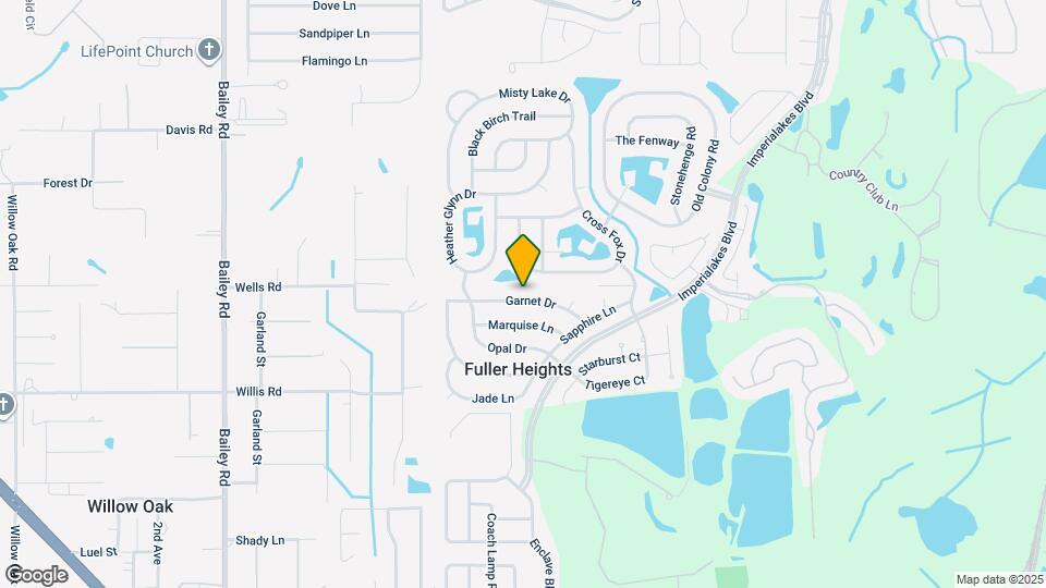 3845 Garnet Dr Map and Location Details