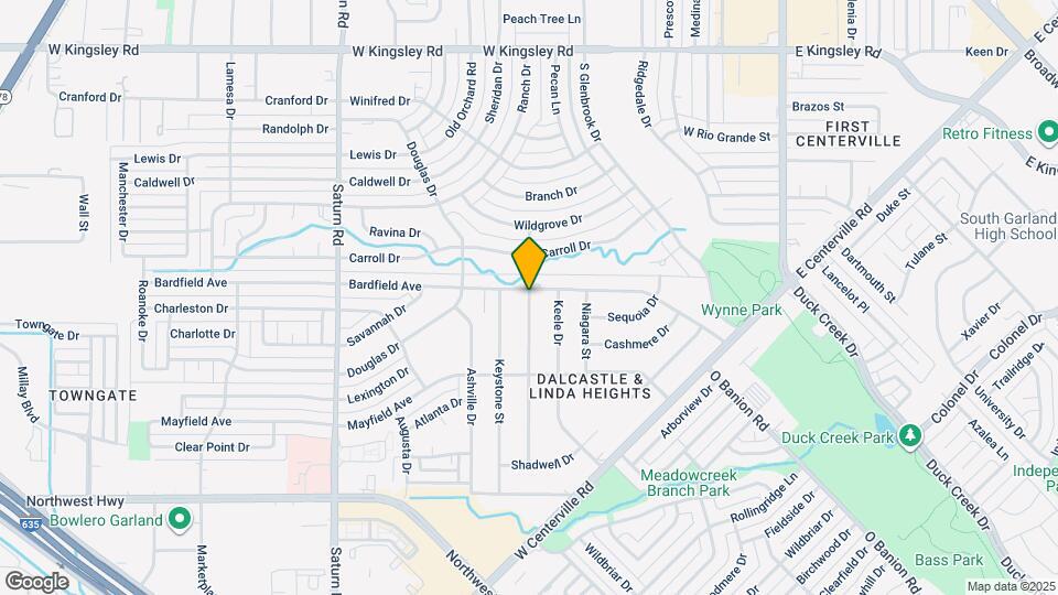 3801 Kazak St Map and Location Details