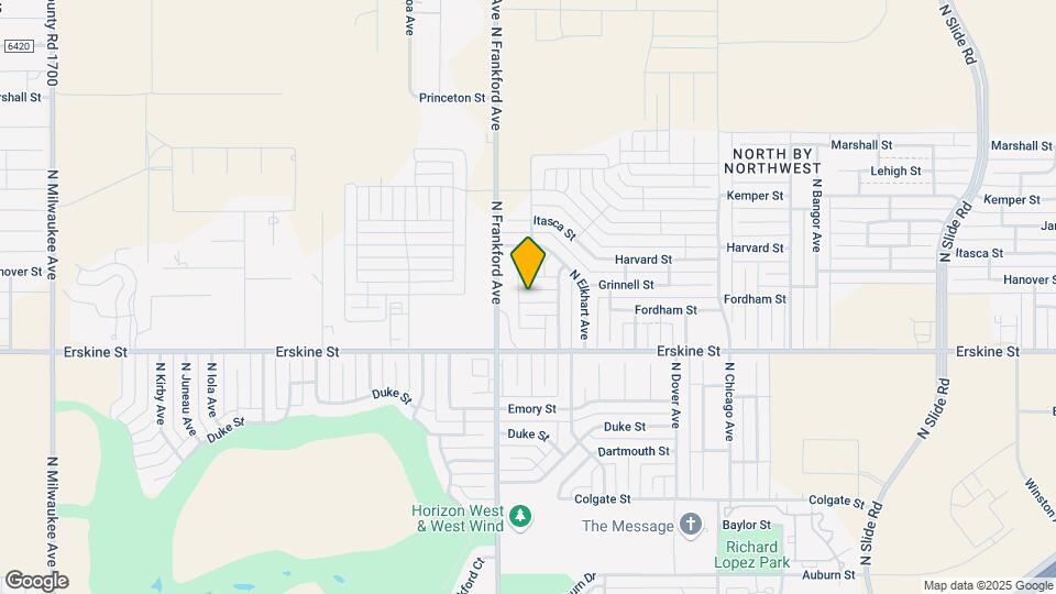 5709 Grinnell St Map and Location Details
