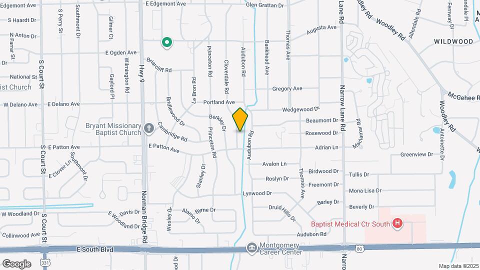 3653 Cloverdale Rd Map and Location Details