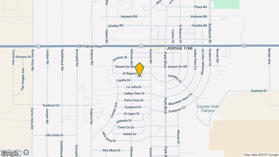 61626 Capilla Dr Map and Location Details
